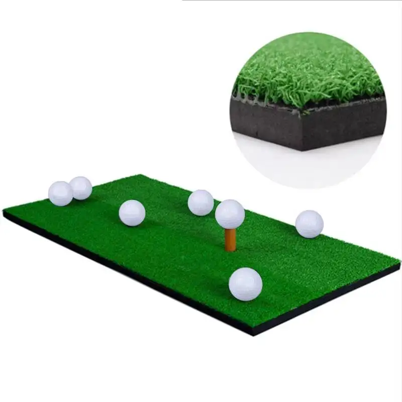 Golf Swing Practice Mat - Indoor/Outdoor Training Equipment with EVA Cushioning