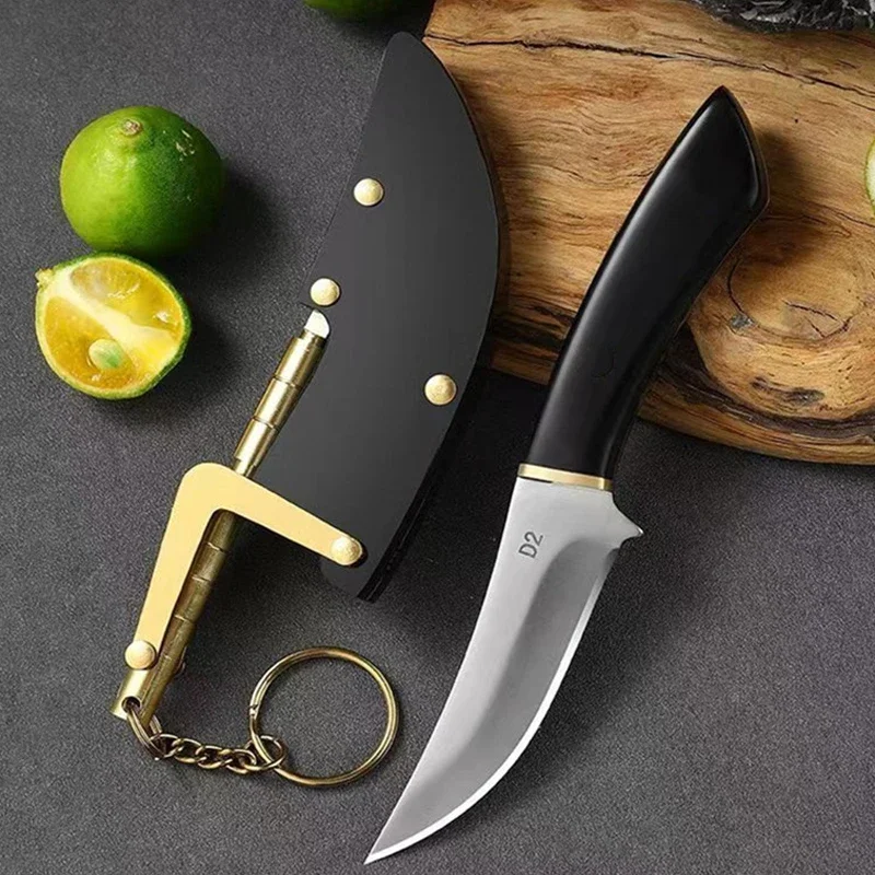 Coltello artigianale in acciaio inossidabile da 8,5' con fodero in pelle all'ingrosso per il tuo negozio