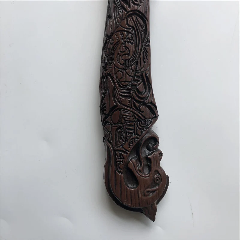 Cosplay God of War 4 Kratos Axe Leviathan Axe Prop Weapon Role Playing Game Movie Cos Ghost Axe PU Weapon Model Toy Prop 93cm 6