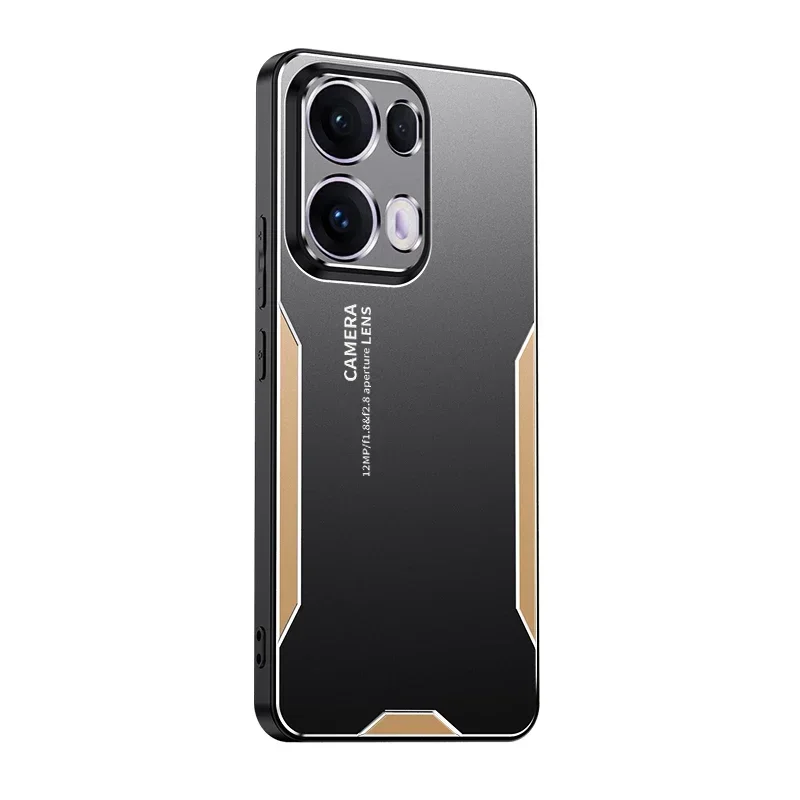 Premium Aluminum Alloy Matte Metal Shell Shockproof Phone Case