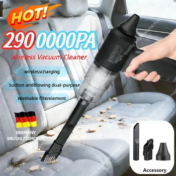 2900000pa Car Wireless High Power Vacuum Cleaner 120W 3-in-1 Portable Handheld For Home Rechargeable Auto Cordless Cleaner 2026 1