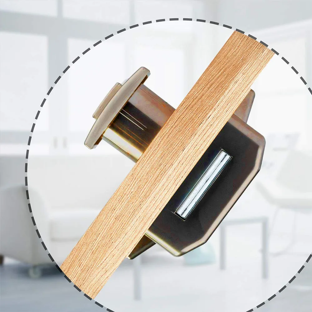 BAOSITY Push Button Lock - Druckknopf Schloss Für Schrank & Möbel