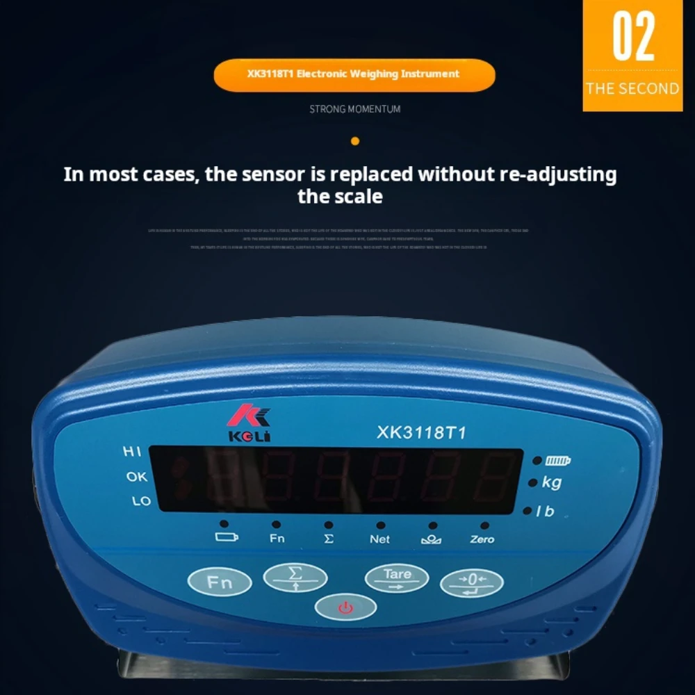 Xk3118t1 Scale Instrument Loadmeter Scale Livestock Weighing Display European Standard National Standard British