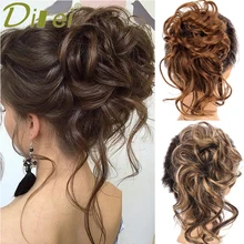 

DIFEI Synthetic Messy Bun Hair Band Rubber Band Bunfor Women Heat Resistant Natural Wig Extension Tail Expansion Chignon
