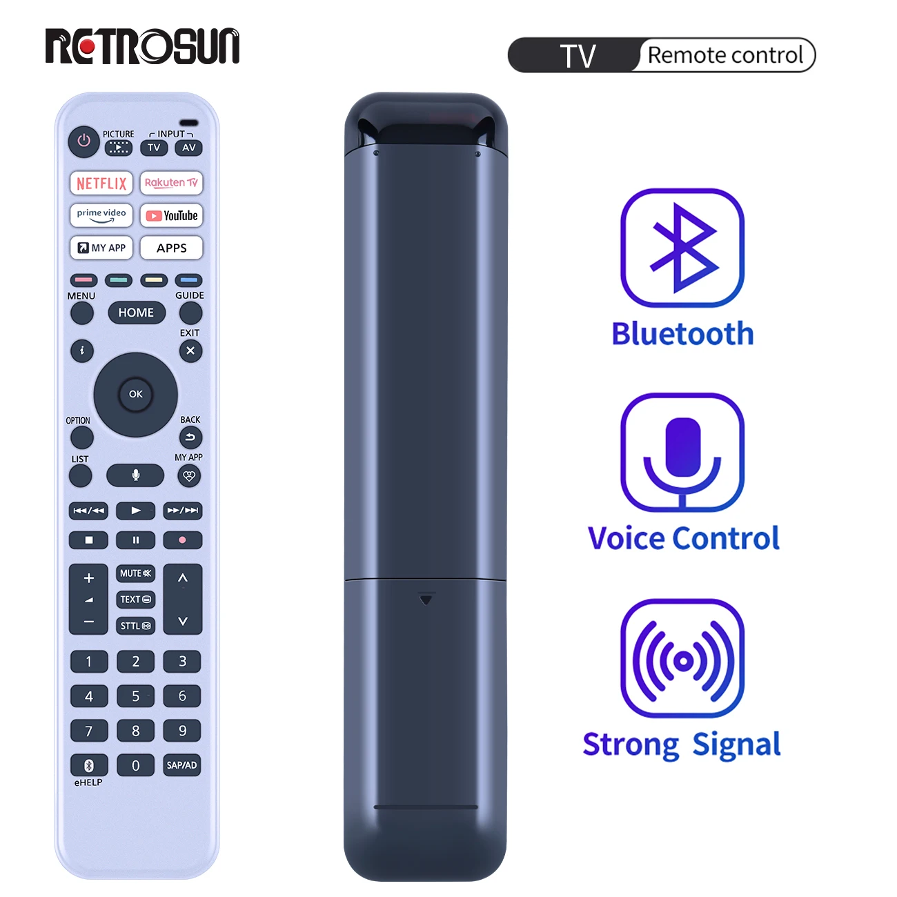 

New Voice For Panasonic TV Remote Control TX-65LX810E TX-67LX800E N2QBYA000050 R3PA265