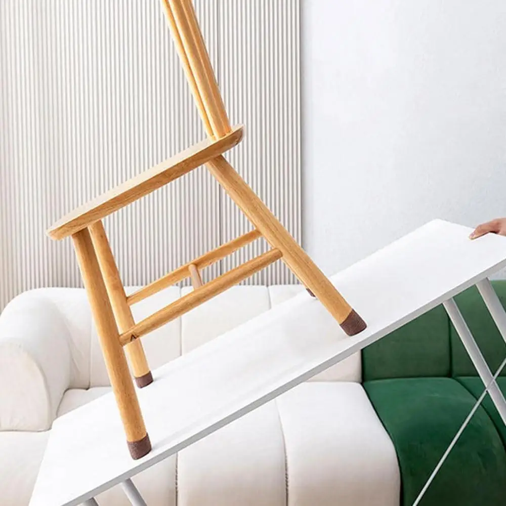 Description Picture 2 of itemFurniture Leg Pad Noise Reduction Furniture Foot Pad Tape Self Adhesive Chair Leg Covers Anti Slip Chair Leg Protector Supplies