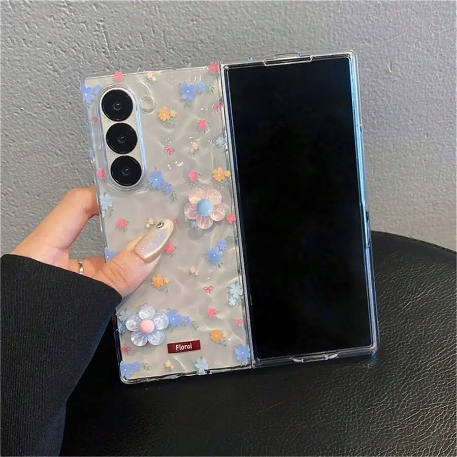 Fresh Summer Floral Flower Wrinkle Samsung