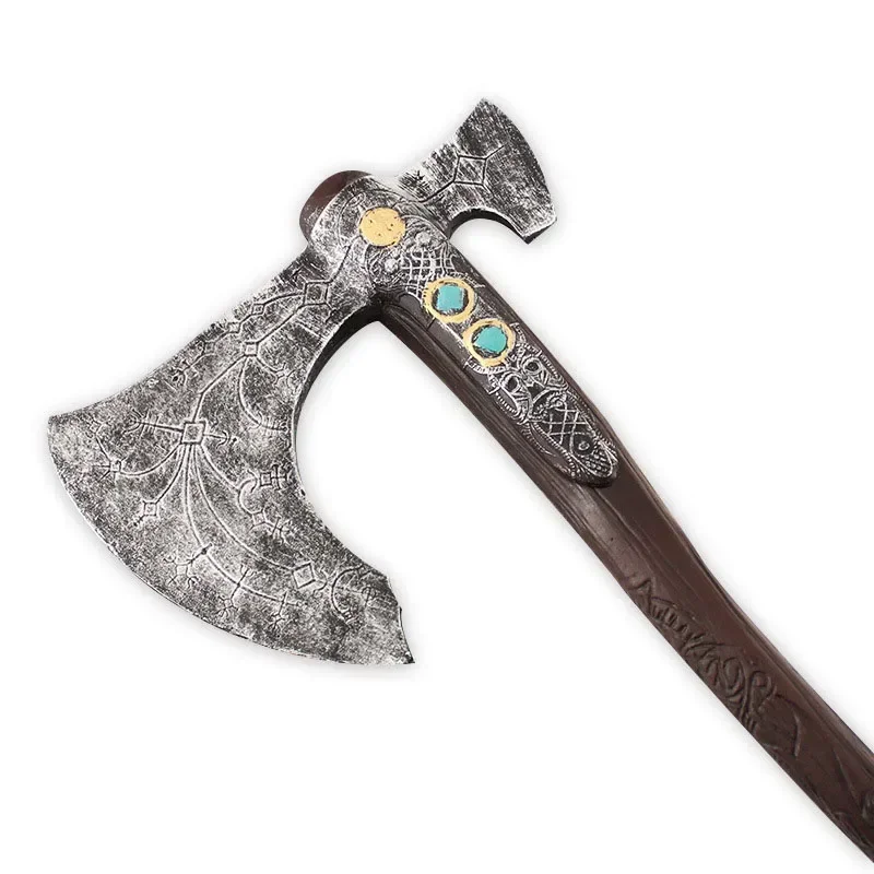93cm God of War Leviathan Axe Kratos Weapon Model Pu Game God of War: Ragnarok Axe Samurai Weapon Model Gift Toys for Boys Kid 4