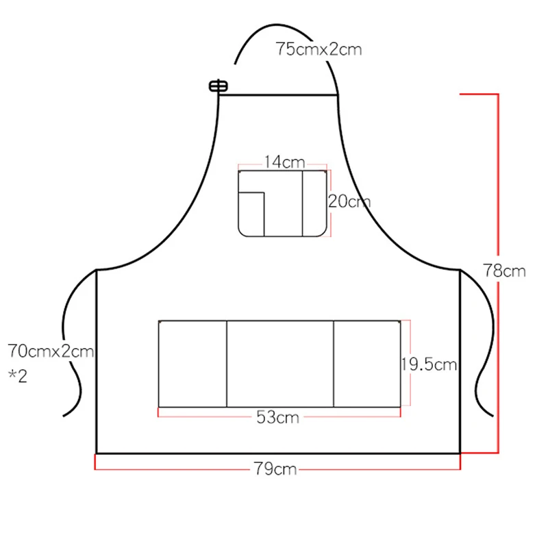 블랙 블루 데님 간단한 앞치마 유니폼 남여 청바지 앞치마 남자 레이디 요리사 주방 요리 앞치마 뷰티 네일 카페 유니폼
