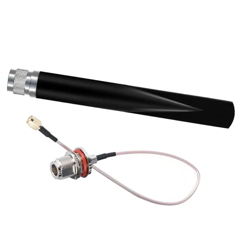 FULL-2X 868Mhz 915Mhz 로라 안테나 5Dbi 옴니 실외 N 수컷 커넥터 802.11Ah 메쉬타스틱 로라 할로우 장거리 안테나