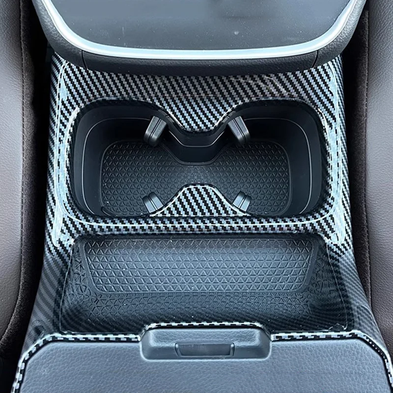 Car Front Water Cup Holder Cover Decoration Frame For Honda CR-V e PHEV Accessories