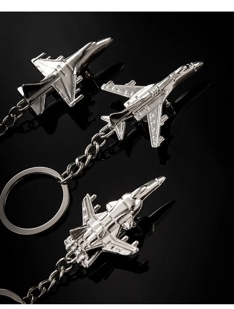 

Fighter sequence model keychain pendant Creative personality car chain key ring men's schoolbag pendant