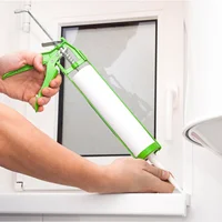 Caulk Tube Tubes Caulking Empty Sealant Plastic Refillable Fillable Home Sausage Bottle Reusable Squeeze Improvement 2