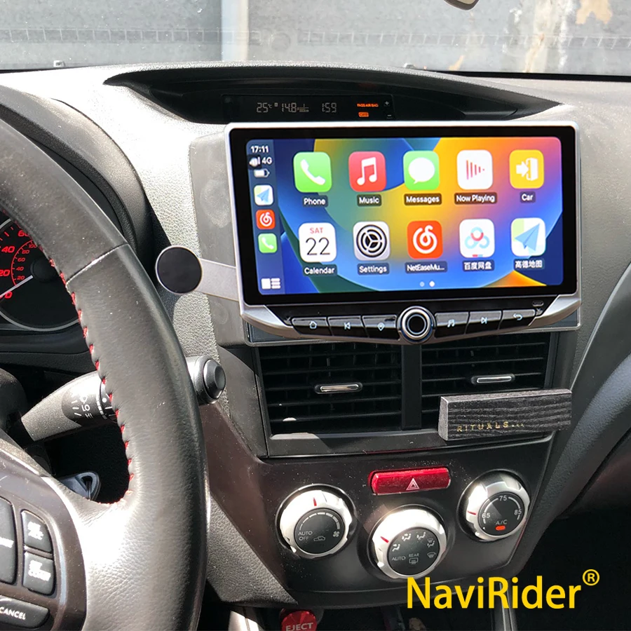 

10.88" Qled Screen Car Radio GPS Multimedia Player Android Auto For Subaru WRX 2008 Forester 2014 Navigation Carplay Head Unit