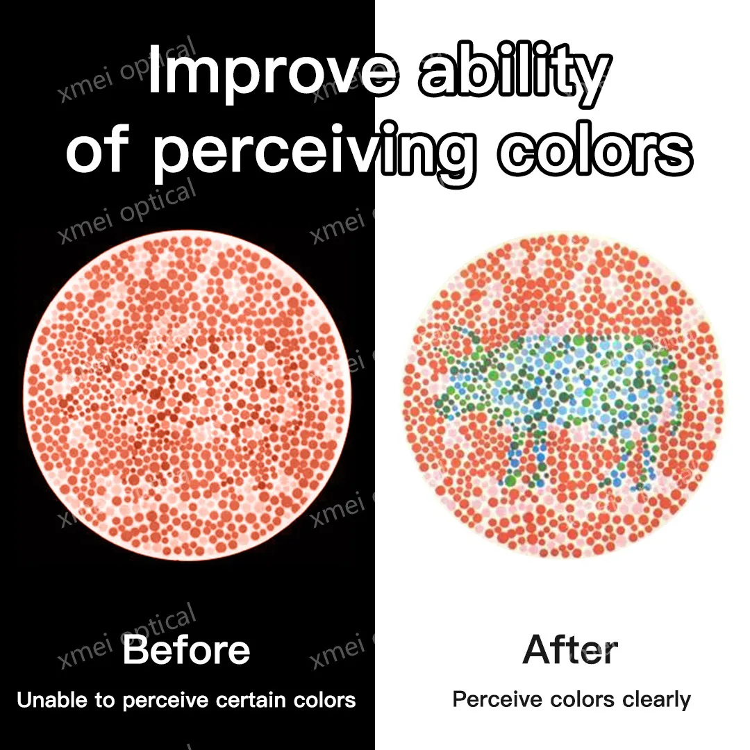 Enhanced Color Vision Contact Lenses for Color Blindness - Yearly Wear