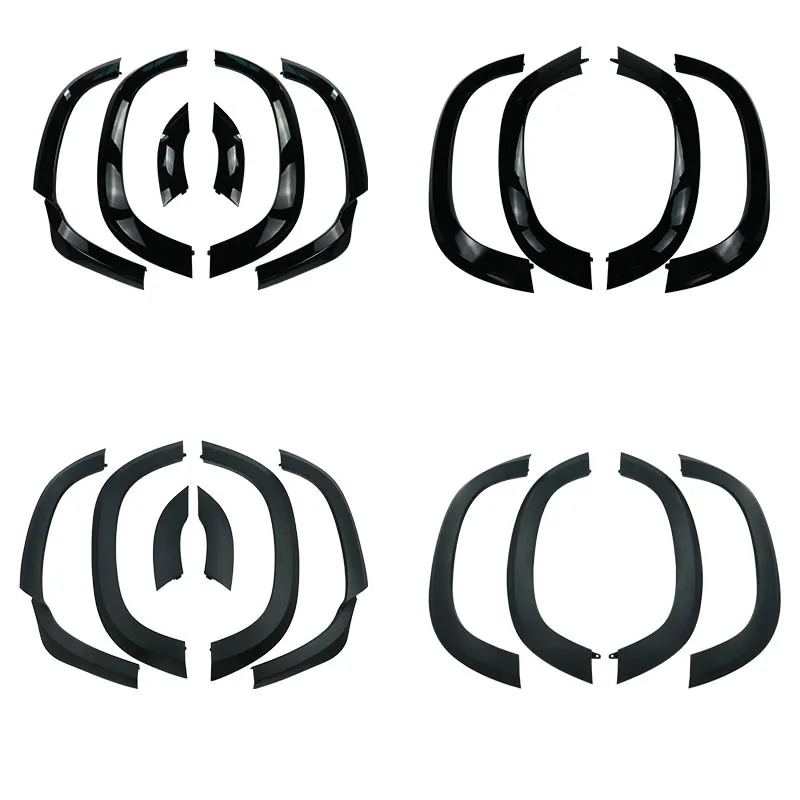 Cejas Para Ruedas Land Rover Defender 110 2020-2023 - ABS Negro Mate, Protector Antiarañazos Para Pasos De Rueda