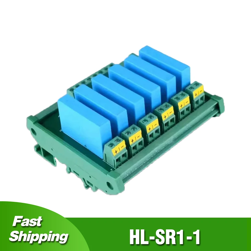 

SSR Relay Module Base NPN PNP HL-SR1-1 Single-Phase Solid-State PLC Amplifier Output Board