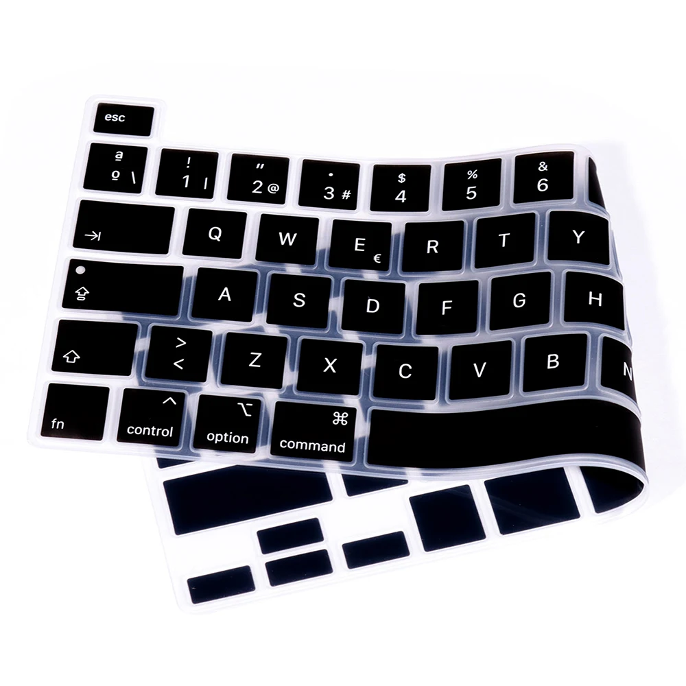 Eua para Macbook Pro 13 2023 m1 Chip A2338 Pro 162023 And141 Teclado Capa de Silicone Macio A2251 A2289 Protetor de Teclado Pele ue - Imagem 5