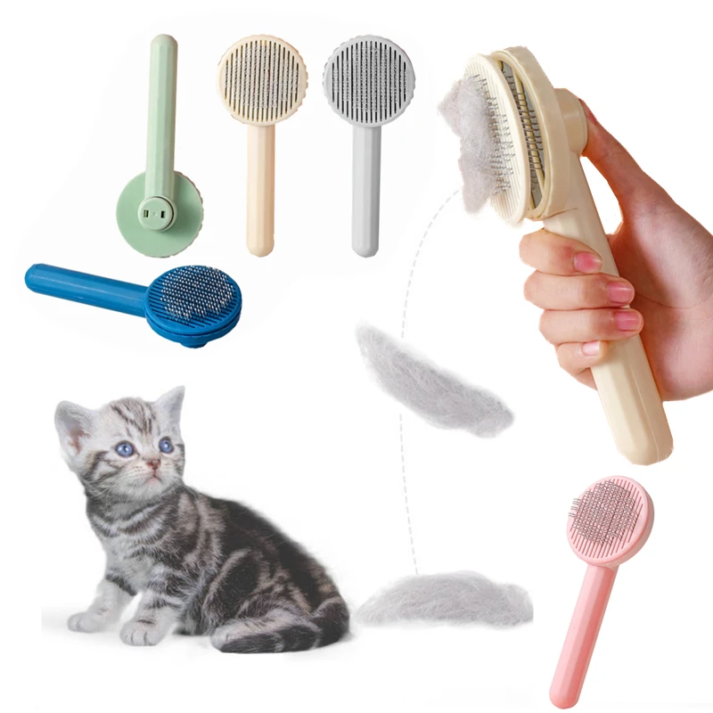 Puppy Kitten Grooming Accessories Brushes Cats Long Hair Cat Brush