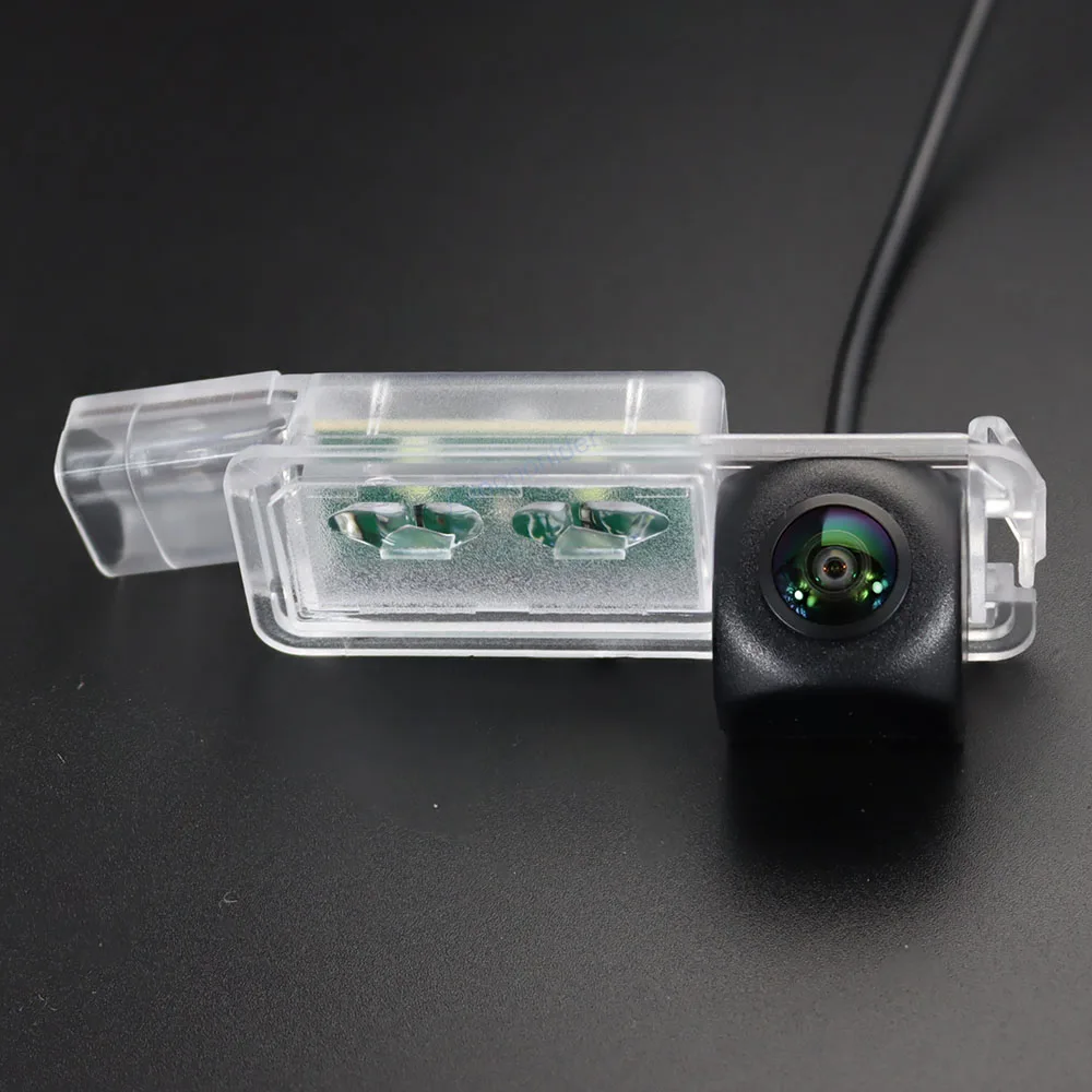 170 Gradi 1080P Fish Eye Telecamera Per Retromarcia Per Volkswagen Polo 6R 6C Am Hatchback 2014 ~ Present Hd Ahd Night Vision