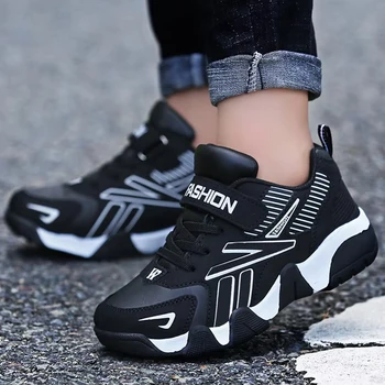 Kids Lightweight Leather Sneakers 2