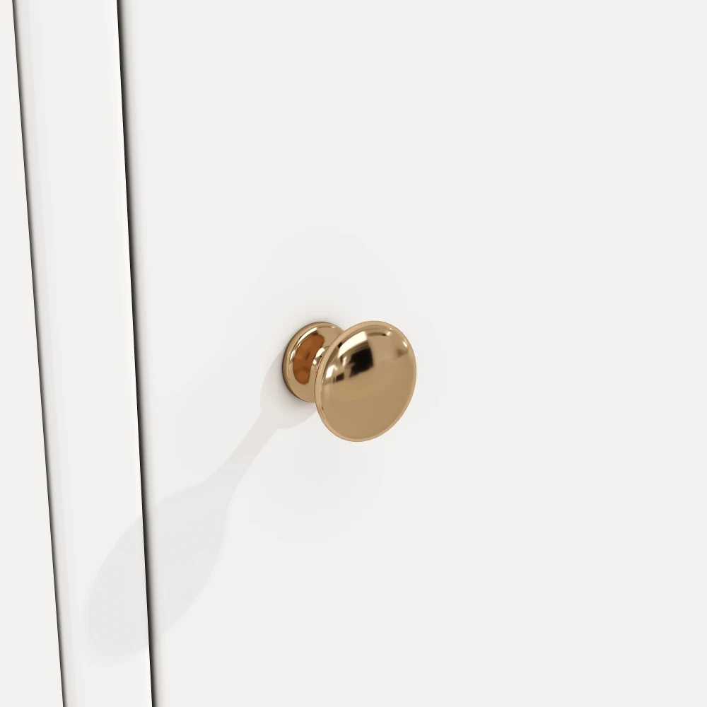 Hoher Küchenschrank, Mehrzweck-Aufbewahrungsbuffet mit 2 Türen und 3 Schubladen, vielseitiger Snack-Schrank/Schreibtisch/Tischschrank – Detail 28