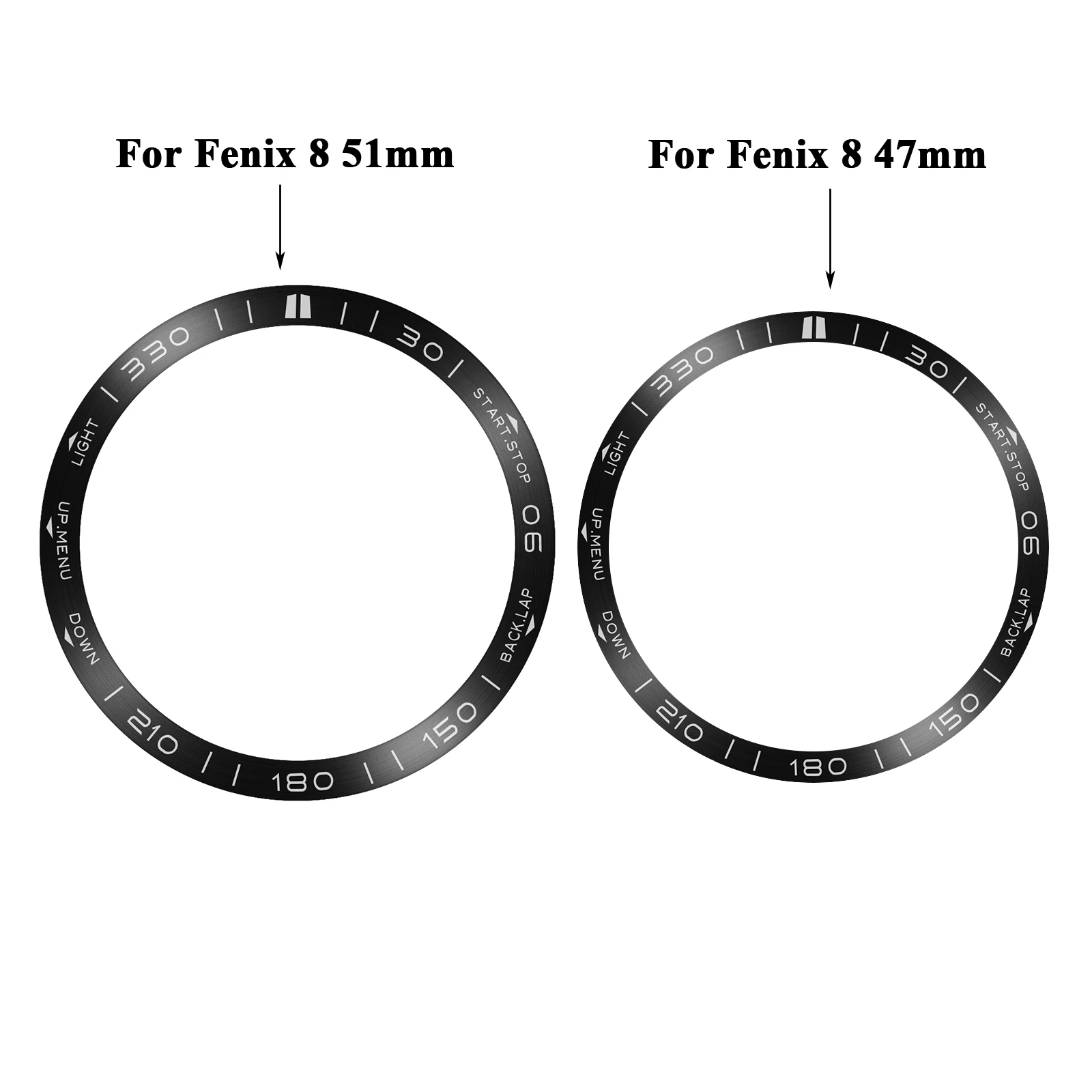 Elegant Metal Bezel Ring Case for Smartwatch Enhancement