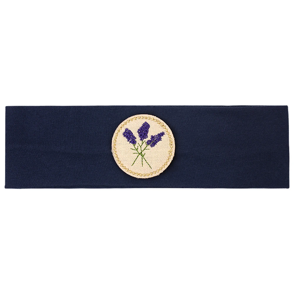 Floral Embroidered Headbands for Babies and Toddlers - Trendy Elastic Hair Accessories