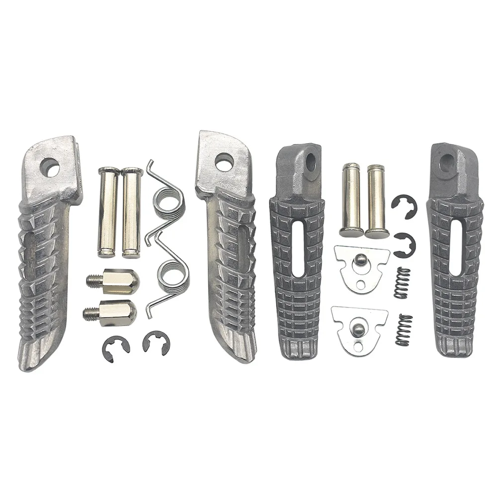 Motorcycle Front / Rear Footrests Foot pegs For Suzuki GSR400 GSR600 GSXR600 GSXR750 GSXR1000 GSX1300R GSXR1300 B-king SV1000