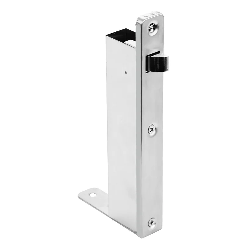 Stainless Steel Double Automatic Thickened Core Door Insert Bolt Open and Close Smooth Hidden