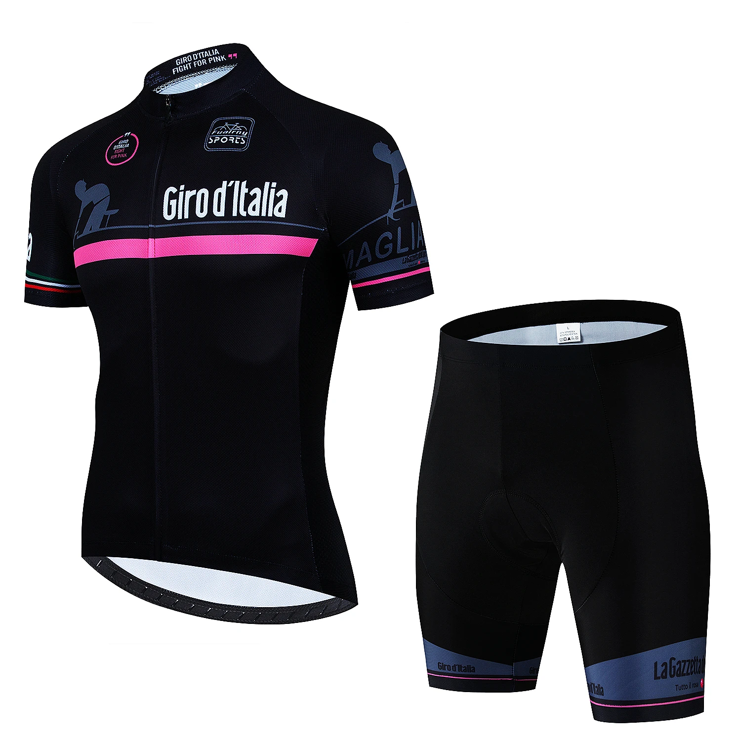 Maillot Cycliste Santini Giro D'Italia – Taille M – Blanc (état Voir Photo)