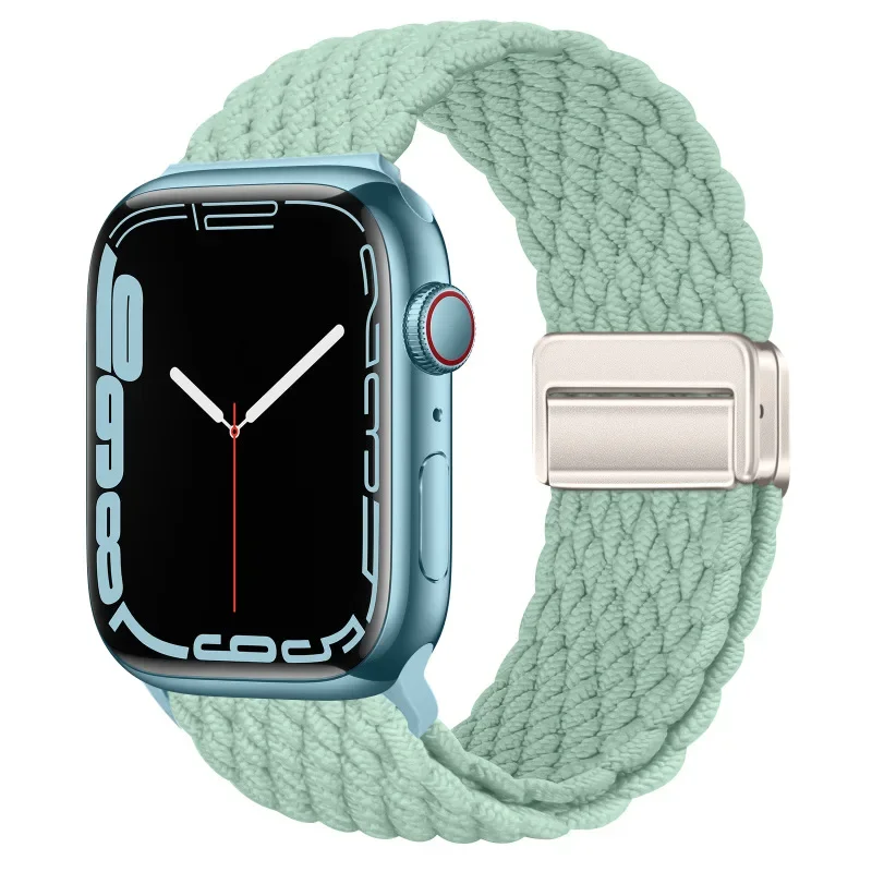 Braided Loop Magnetic Buckle Watch Strap Bracelet