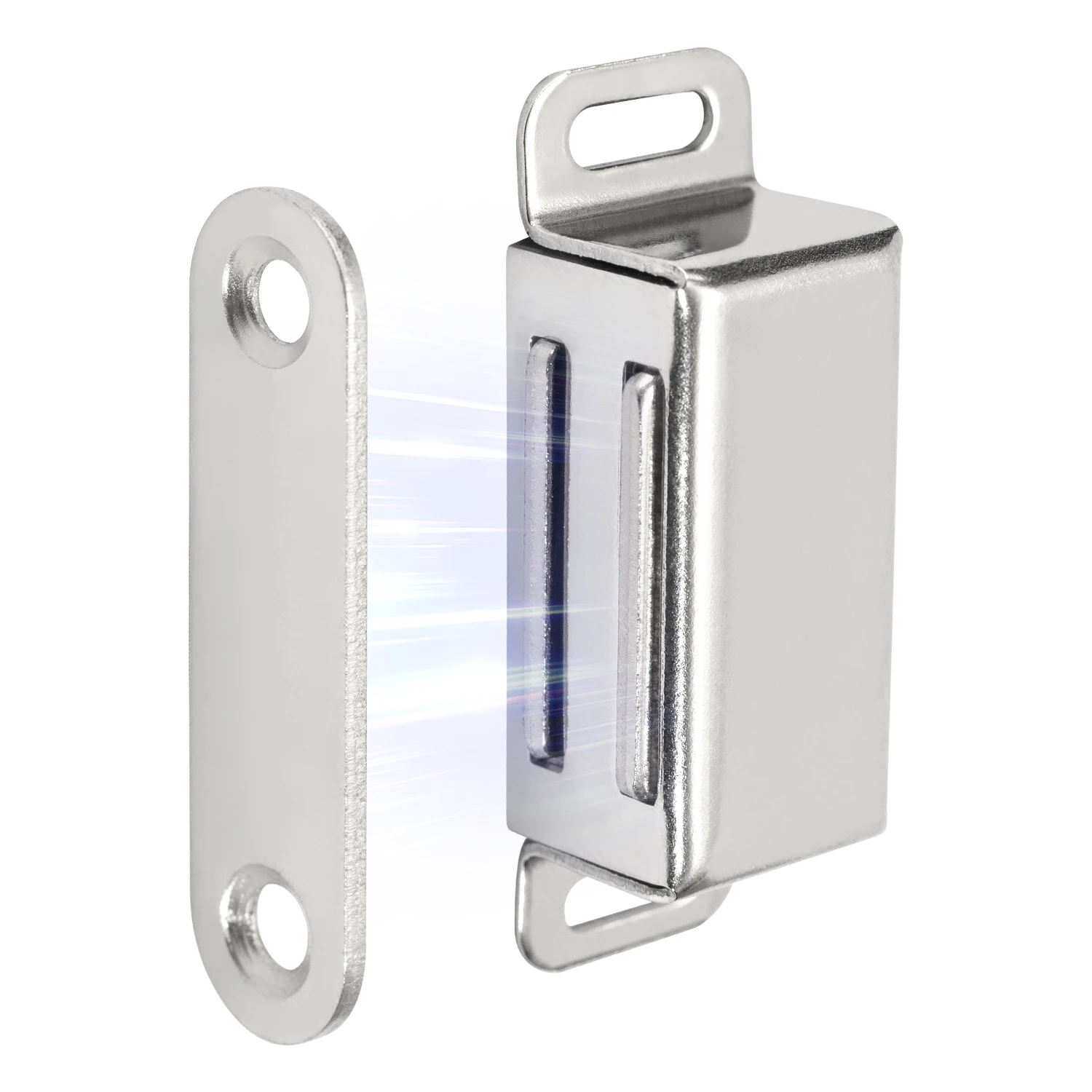 Lot De 4 Loquets Magnétiques Puissants Pour Portes Et Armoires