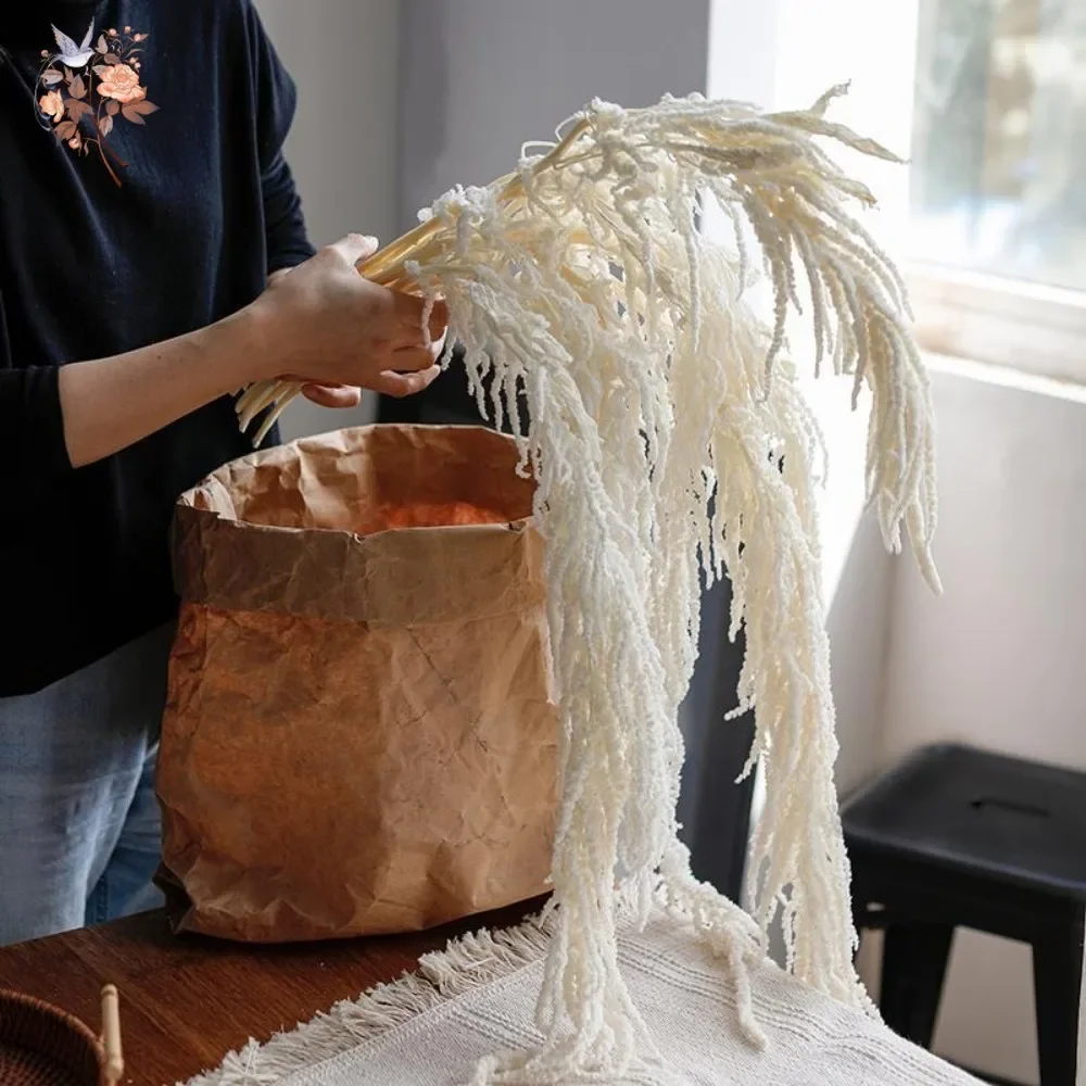 

5Pcs Natural Dried Flowers Hanging Amaranthus for Wedding Floral Arrangement Preserved Hanging Flowers DIY Bouquets Home Decor