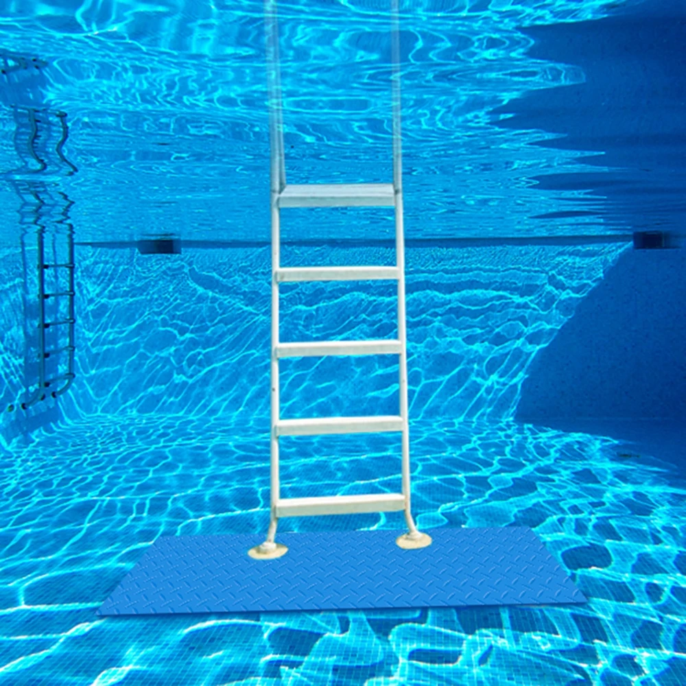 Swimming Pool Ladder Mat Protective Pool Ladder Pad Step Mat with Non-Slip Texture