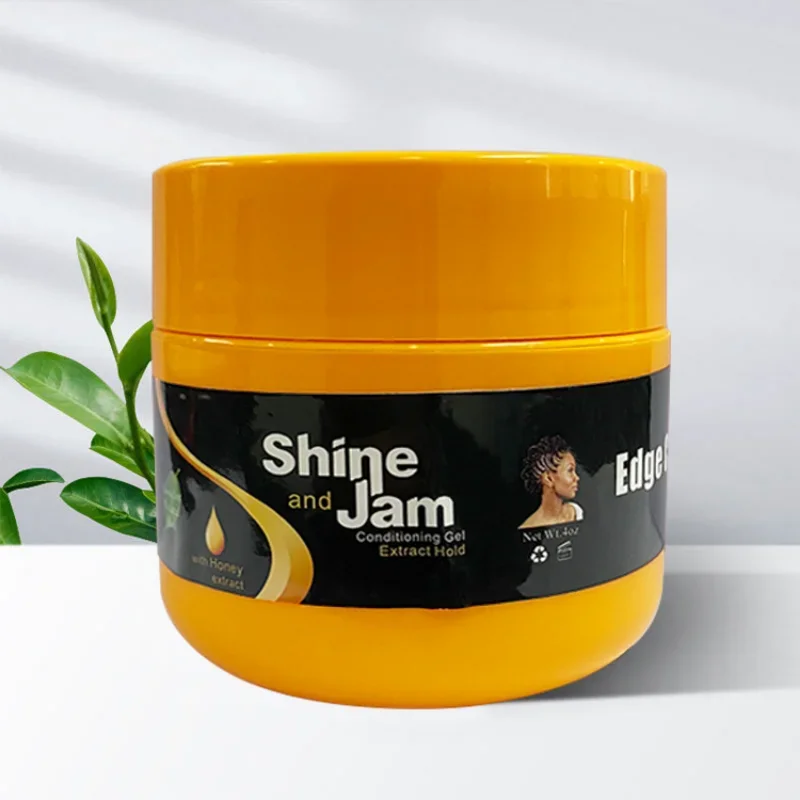200g Hair Control Pomade Styling Braiding Cream for Lock and Twist Cornrow Tames Frizz Edges Wax Braid Gel Hair Styling Products 5