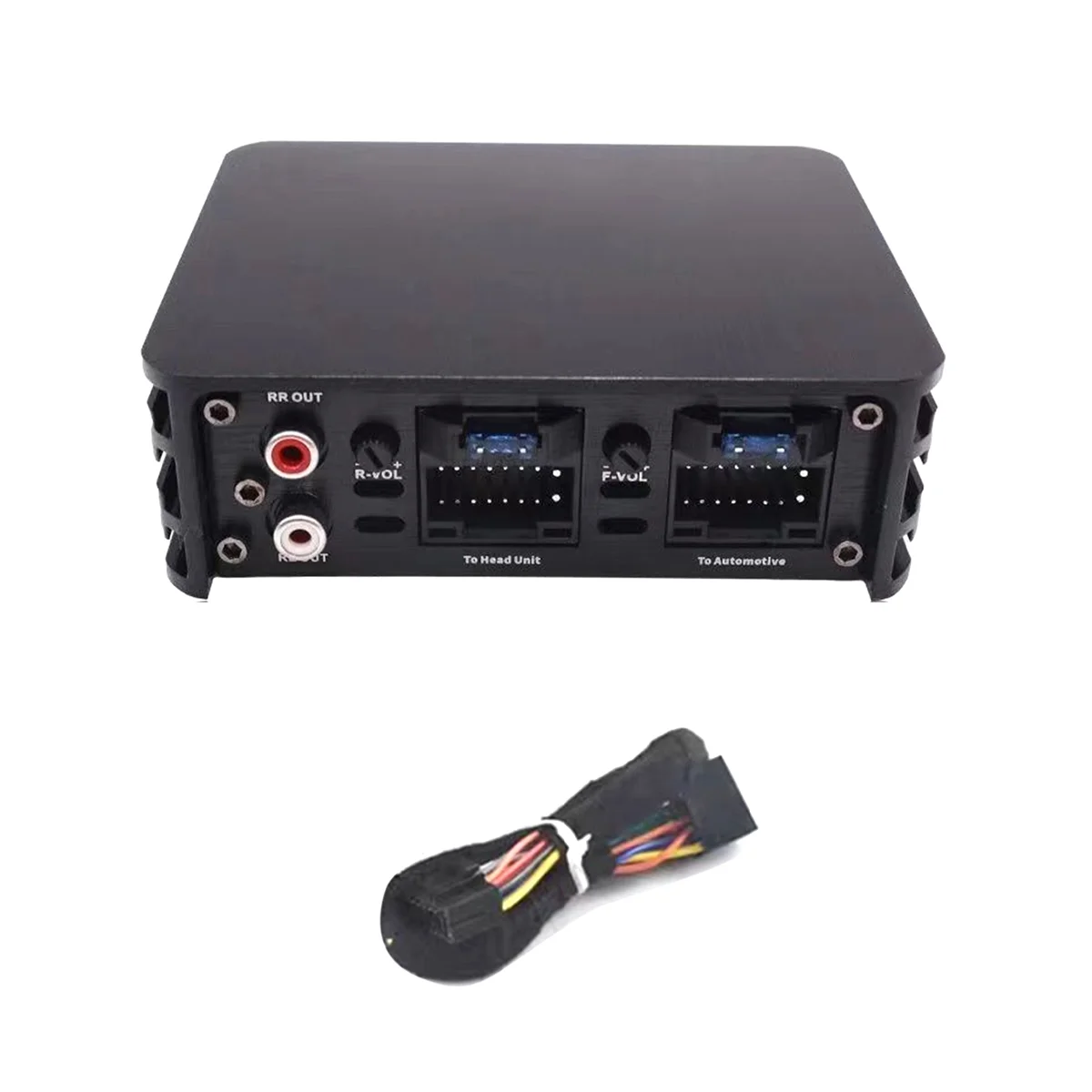 

For Car Android Radios Professional DSP Amplifier Audio Stereo 4X80W High Fidelity Power 4-Way Amplifier