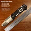 LAND 9047/9046 Multi-function Folding Knife 12C27 Blade Outdoor Adventure Wilderness Survival Rescue EDC Portable Tool Knives 6