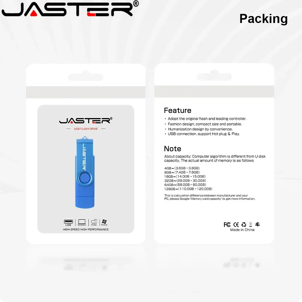 3 in 1 USB flash drive OTG High Speed Pen Drive 64GB 32GB TYPE-C Adapter 16GB 8GB Micro USB stick 4 GB External Storage usb flash drive flash drive type c pendrive