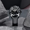 MAOYUAN 2025 New Top Men's Watch Calendar Sports Leisure Fashion Style Brown Black Leather Waterproof Quartz Watch 4