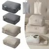 Memory Fabric Travel Storage Bag Foldable Dustproof Compression Packing Cube Large Capacity Moisture-proof 1