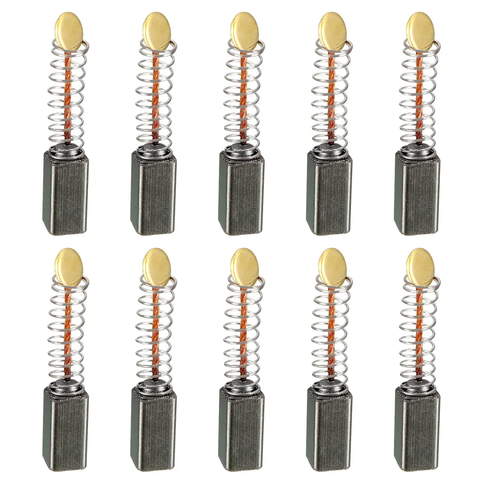 10pcs 10x5x5mm Replacing Carbon Brushes For Electric Motor Graphite Brush Replacement Repair Tools Power Accessories