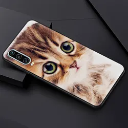 Adorable Cartoon Cats Silicone Phone Case Cover for Huawei P40 Lite (A1)