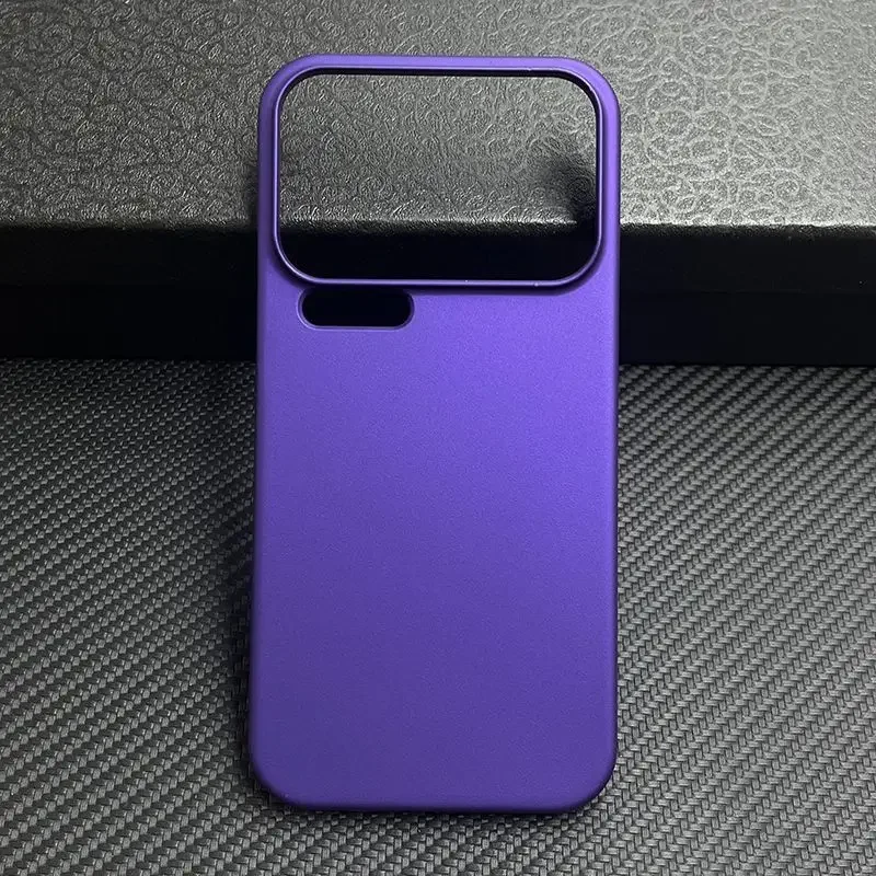 Luxury Ultra Slim Hard PC Solid Color Shockproof Phone Case
