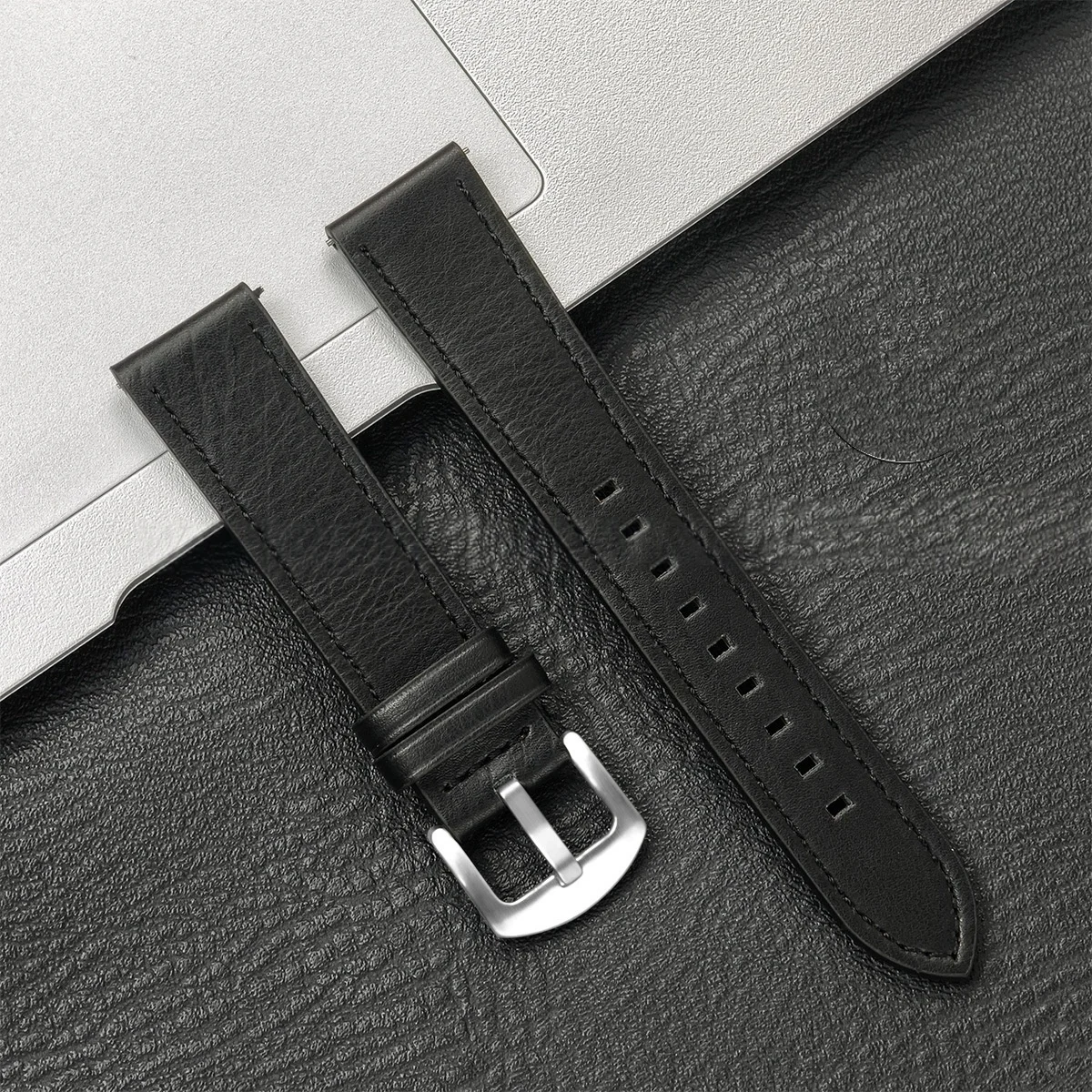 Vintage Brown Leather Strap Bracelet (20/22mm)