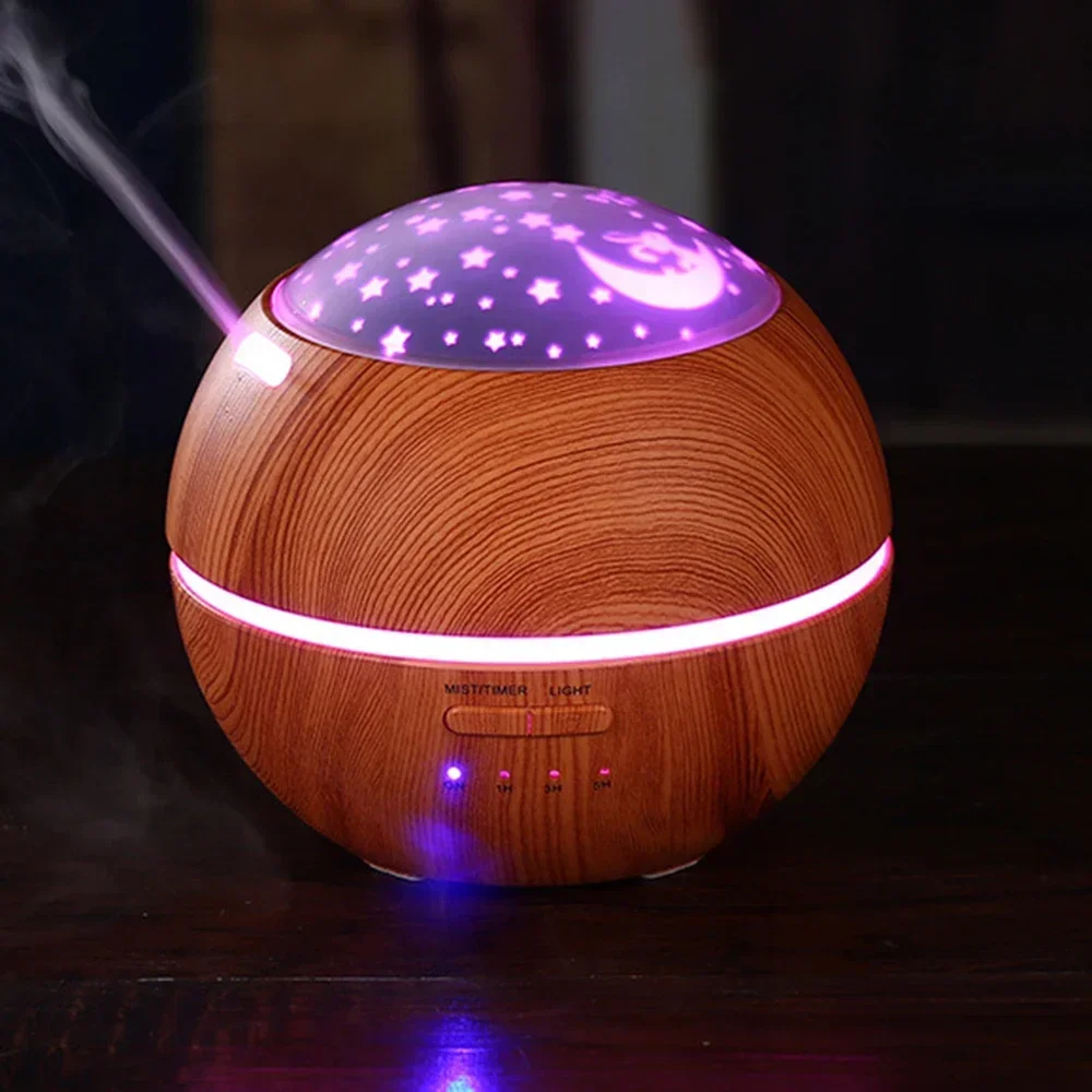 

Mini Aroma Oil Difusor 150ml Aromatherapy Machine Ultrasonic Household Creative Atmosphere Night Lights Humidifier Home Office