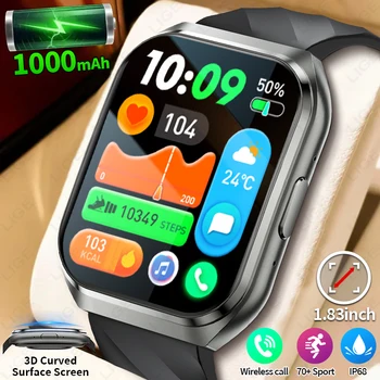 1000mAh Long Standby Smartwatch