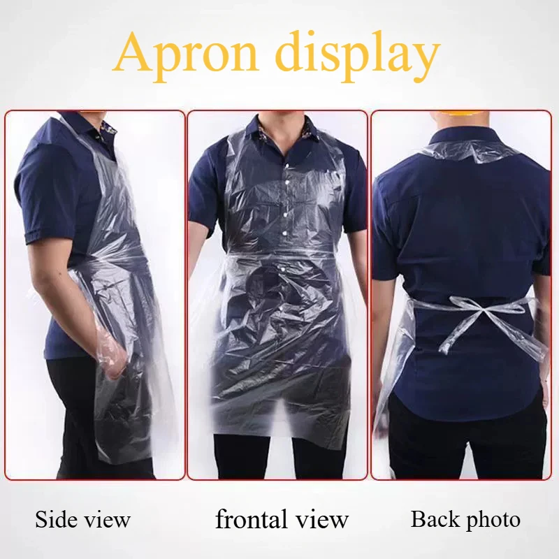 Waterproof Plastic Aprons for Kids and Adults