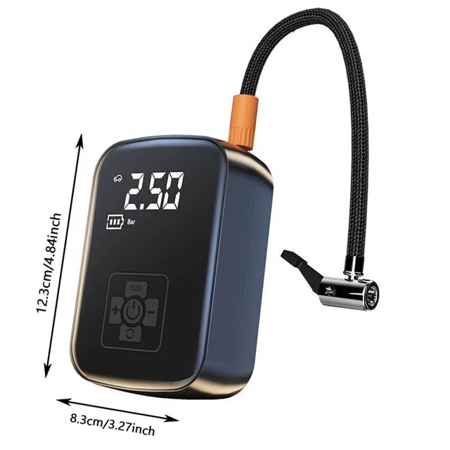 Car Tire Inflator Mini Air Compressor 12V 150PSI Portable Electric Air Pump  For Motorcycle Bicycle Tire Air Filling Pump ﻿ 2