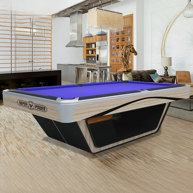 Standard household indoor fancy nine-ball American black eight commercial club adult billiard table